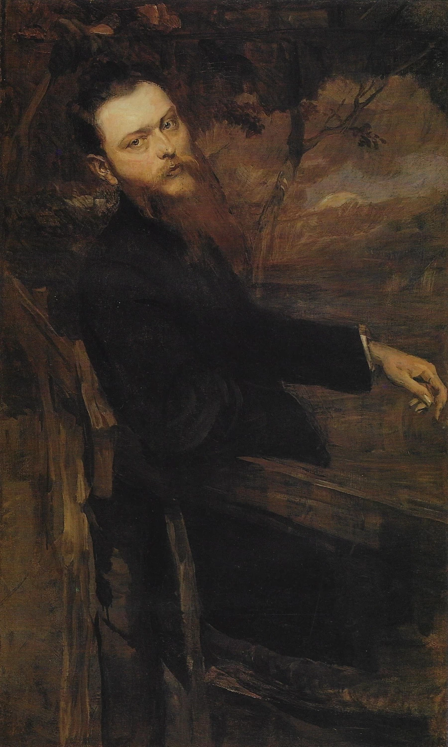  200-Ettore Tito-Ritratto di Leopold Brosch-1909 